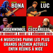 Concert Richard Bona / K. Rosenwinkel / Sylvain Luc / A. Ceccarelli à Nice @ Théatre Lino Ventura - Billets & Places