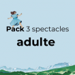 PACK 3 SPECTACLES ADULTE à MEGÈVE @ SALLE DE SPECTACLE MAGEVA - LE PALAIS - Billets & Places