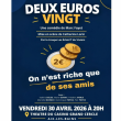Th&eacute;&acirc;tre DEUX EUROS VINGT &agrave; AIX LES BAINS @ THEATRE DU CASINO - PLACEMENT LIBRE - Billets & Places