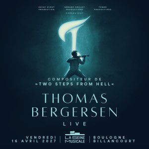 Affiche, Thomas Bergersen Live