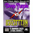 Concert  Rock Tribute Night Biarritz #4 - Deep Purple vs Led Zeppelin @ Atabal - Billets & Places