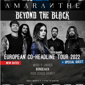 Amaranthe + Beyond The Black Amaranthe + Beyond The Black