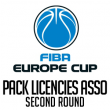 Carte ABONNES LICENCIES ASSOCIATION PACK 3 MATCHS SECOND ROUND