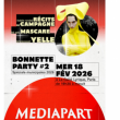 Concert MEDIAPART : BONNETTE PARTY #2 sp&eacute;ciale municipales 2026