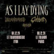 Concert AS I LAY DYING