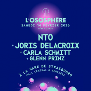 Concert NTO + JORIS DELACROIX à STRASBOURG @ Gare de Strasbourg