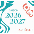 Spectacle CARTE ADHERENT SAISON 2026-2027