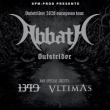 Concert ABBATH + VLTIMAS + 1349 à TOULOUSE @ LE METRONUM - Billets & Places