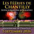 Spectacle PARKING - LES FEERIES DE CHANTILLY @ Hippodrome de Chantilly  - Billets & Places
