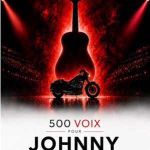 Affiche, 500 Voix pour Johnny