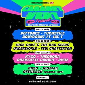 Cabaret Vert : Deftones + Turnstile + Body Count Ft. Ice-T +....