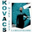Concert KOVACS // LA BELLEVILOISE à Paris @ La Bellevilloise - Billets & Places