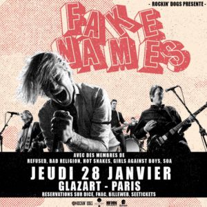 Affiche, Fake Names + Guest
