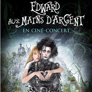 Affiche, Edward aux Mains D'Argent en Ciné-Concert