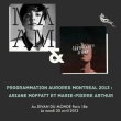 Concert ARIANE MOFFATT + MARIE-PIERRE ARTHUR + SALOMÉ LECLERC à Paris @ Divan du Monde - Billets & Places
