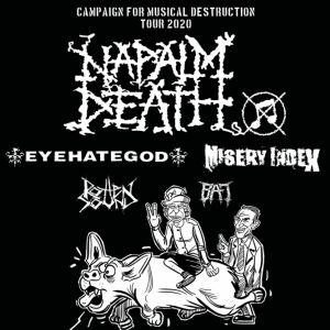 Napalm Death - Eyehategod - Misery Index - Rotten Sound - Bat Napalm Death - Eyehategod - Misery Index - Rotten Sound - Bat