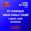 AU LARGE Festival - KT GORIQUE + VIEUX FARKA TOURE + LIQUID JANE  à MARSEILLE @ La Citadelle Marseille - Billets & Places