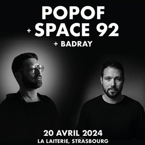 Affiche POPOF + SPACE 92