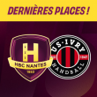 Match HBC Nantes - Ivry @ H Arena - Palais des Sports de Beaulieu - Billets & Places