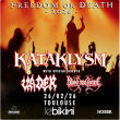 Concert KATAKLYSM + Special guests VADER & BLOOD RED THRONE