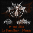 Concert Akhlys / Fides Inversa / Chaos Invocation - Nantes