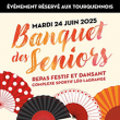 BANQUET DES SENIORS à TOURCOING @ Complexe Sportif Léo Lagrange - Billets & Places