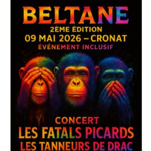 Affiche — Concert Les Fatals Picards & Tanneurs de Drac