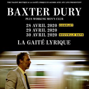 Baxter Dury + Working Men's Club Baxter Dury + Working Men's Club