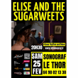 Concert ELISE AND THE SUGAR WEEST à LE THOR @ Le Sonograf' - Billets & Places