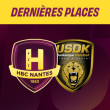 Match HBC Nantes - Dunkerque @ H Arena - Palais des Sports de Beaulieu - Billets & Places