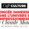 Conf&eacute;rence CAF&Eacute;-CULTURE "Claude MONET"
