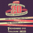 Soirée CHINESE MAN 20 YEARS PARTY à RAMONVILLE @ LE BIKINI - Billets & Places