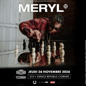 Affiche — Meryl en concert à l'Espace Republic Corner