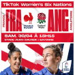 Match Tournoi des 6 Nations - XV Féminin - FRANCE / ANGLETERRE à BAYONNE @ Stade Jean-Dauger - Billets & Places