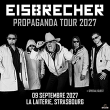 Concert EISBRECHER -"EISBRECHER PROPAGANDA TOUR 2027" &agrave; Strasbourg @ La Laiterie - Grande Salle - Billets & Places