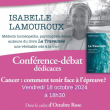 Conférence CONCERENCE FACE AU CANCER