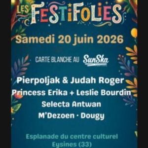 FESTIFOLIES 2026 - Samedi