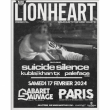 Concert LIONHEART + SUICIDE SILENCE à Paris @ Cabaret Sauvage - Billets & Places