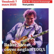 Concert BAKER STREET COVER ANGLAIS 100%
