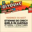 Festival BIVOUAC : ETIENNE DE CRECY - GIRLS IN HAWAII + STRUCTURES... à MAISNIL LÈS RUITZ @ Parc d'Olhain - Billets & Places