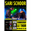 Concert Sari Schorr à LE THOR @ Le Sonograf' - Billets & Places