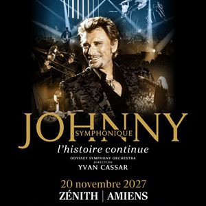Affiche, Johnny Symphonique Tour