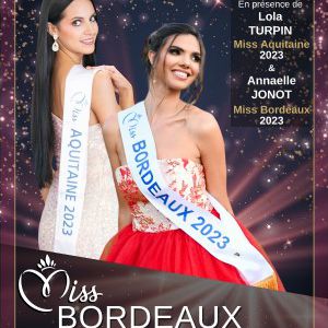 Affiche ELECTION MISS BORDEAUX