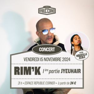 Rim'k & Jyeuhair En Concert À L'espace Republic Corner