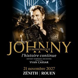 Affiche, Johnny Symphonique Tour