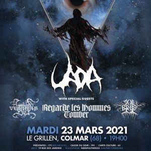 Uada + Regarde Les Hommes Tomber + 2 Guests Grillen Colmar Uada + Regarde Les Hommes Tomber + 2 Guests Grillen Colmar