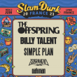 Concert The Offspring, Billy Talent & Simple Plan - Slam Dunk France