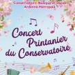 Spectacle CONCERT PRINTANIER DU CONSERVATOIRE à CHARLEVILLE MEZIERES @ THEATRE DE CHARLEVILLE-MEZIERES NN - Billets & Places