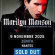 Concert MARILYN MANSON à Saint Herblain @ ZENITH NANTES METROPOLE - Billets & Places