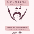 Concert GOLDLINK à Paris @ La Bellevilloise - Billets & Places